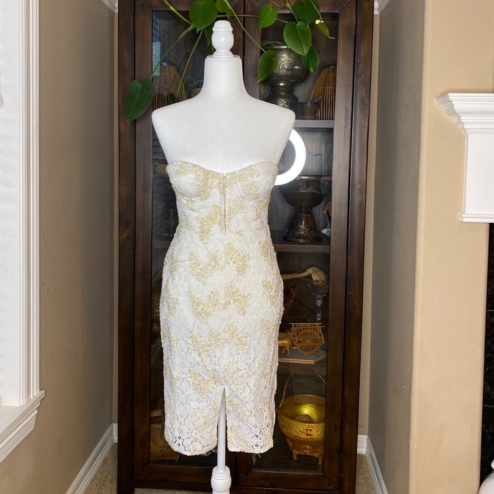 Agua Caliente Dress in Star White